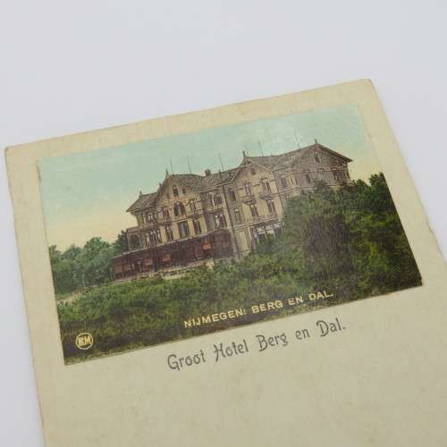 Unused postcard - Hotel Berg en Dal Nijmegen - Netherlands early 1900`s