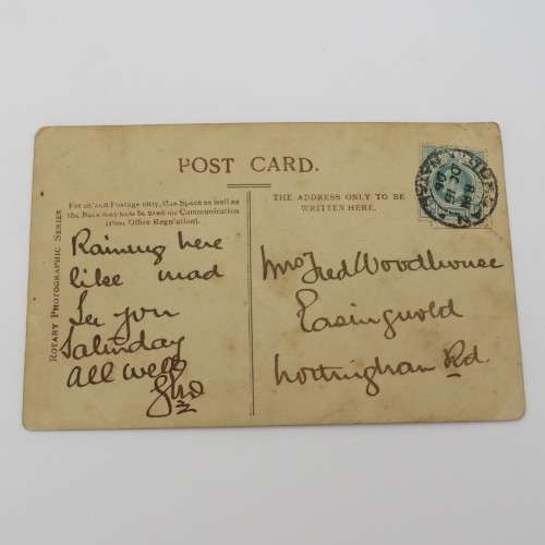 1906 Photo Postcard - Washing Day with NATAL stamp