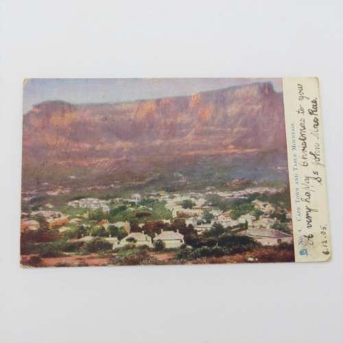 1905 Postcard sent from Salt River, Cape of Good Hope to Glasgow, Scotland