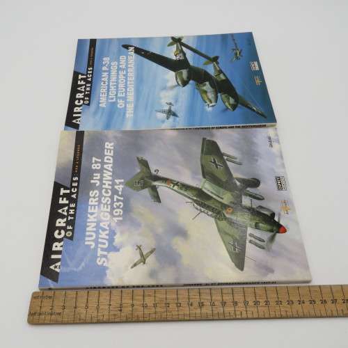 Lot of 2 Aircraft of the Aces books - Number 9 and 21