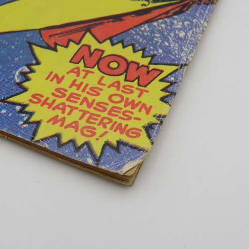 Marvel Comics Warlock no 9 - Price 9 Pence - Right hand side of front page cut off