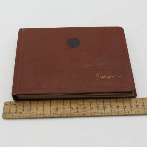Antique photographs album - Empty