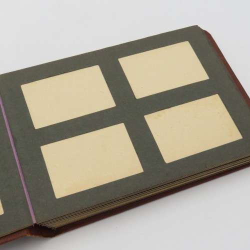 Antique photographs album - Empty