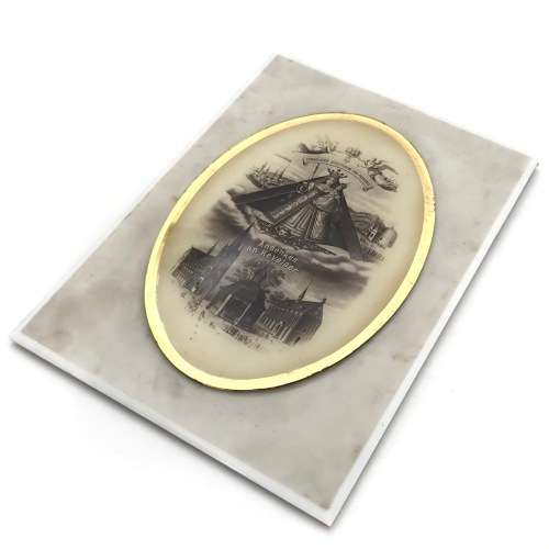 Vintage Kevelaer Germany commemorative picture frame
