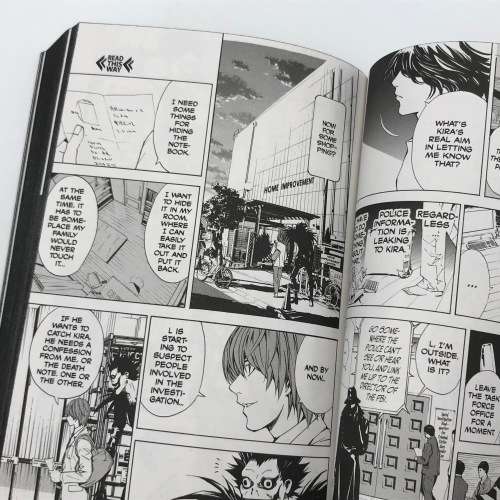 Deathnote Black Edition Vol. 1 and 2 - Manga graphic novel