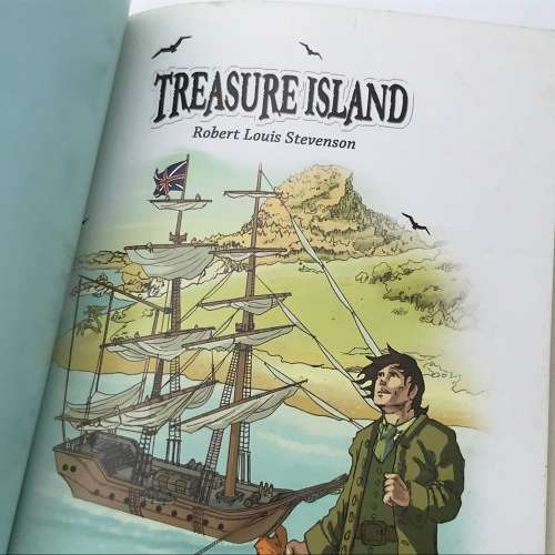 Treasure Island graphic novel by Robert Louis Stevenson