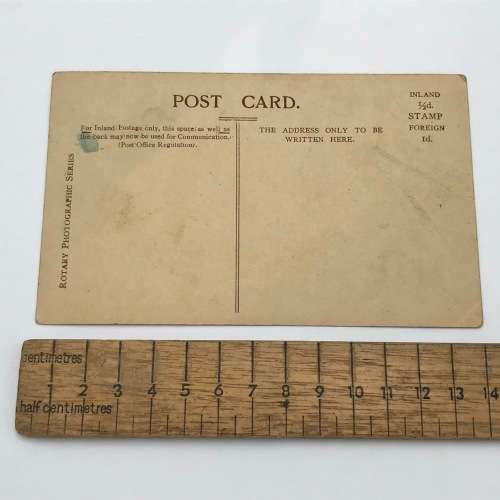 Antique Post card with actor Sir Henry Irving (1838-1905) The first actor to be awarded a Knighthood
