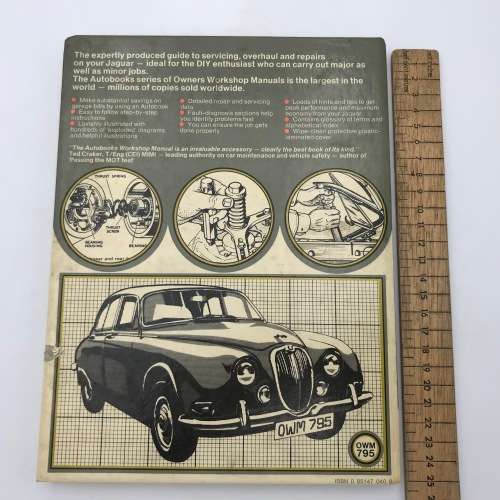 Jaguar MK 1, 2 Owners Workshop manual 1955-1969