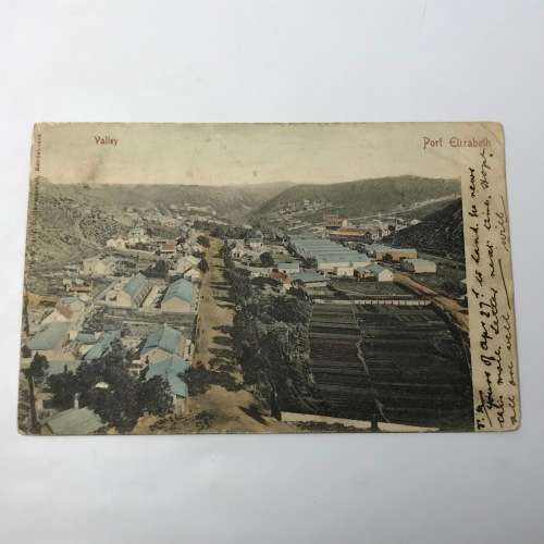 Lot of 6 antique postcards with old Port Elizabeth scenes