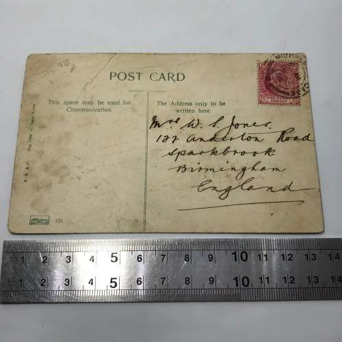 Lot of 6 antique postcards with old Port Elizabeth scenes