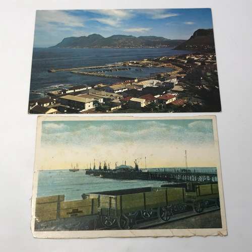 Lot of 5 antique and vintage postcards St. James and Kalk Bay