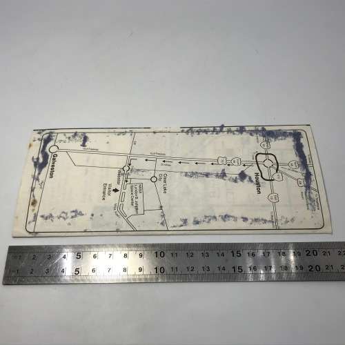 2 NASA Mission Control Briefing stubs plus visitor program - vintage
