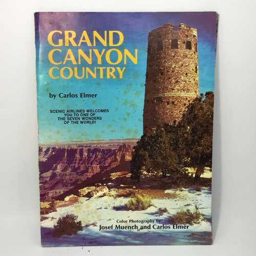 Vintage Scenic Airlines Grand Canyon pamphlets, booklets and certificate