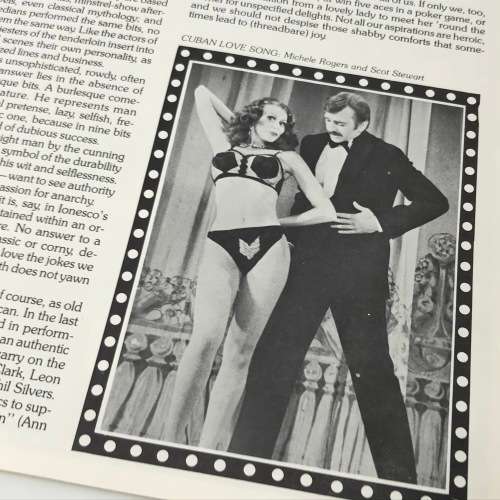 1979 Sugar Babies Musical program - The Burlescue Musical with  Ann Miller and Mickey Rooney