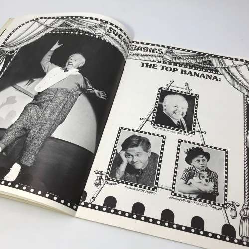 1979 Sugar Babies Musical program - The Burlescue Musical with  Ann Miller and Mickey Rooney