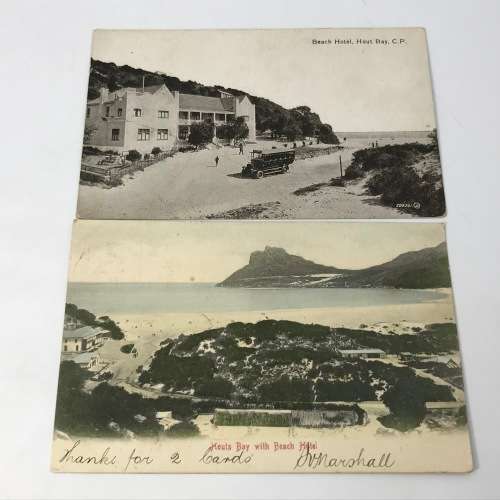 Lot of 7 post cards antique and vintage - all in Hout Bay