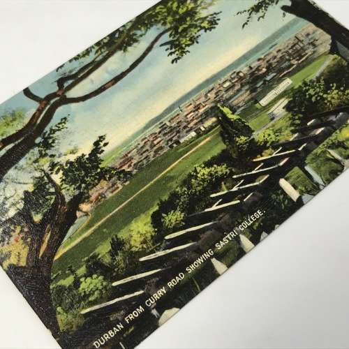 Lot of 12 textured painting post cards of Durban - all unused early 1900`s - top quality