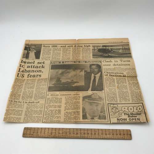 Some documents relating to REAR ADMIRAL L.E Middleton Commander of HMS HERMES