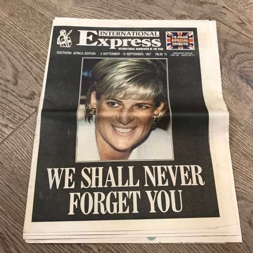 DIANA Princess 1997 memorial issues - death of Diana