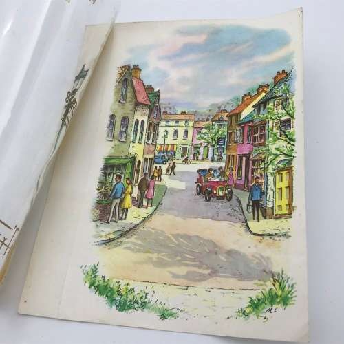 Vintage unused birthday card - 1960`s
