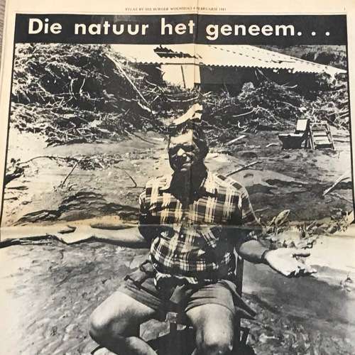 Lainngsburg Vloed bylae tot die Burger 4 Feb 1981
