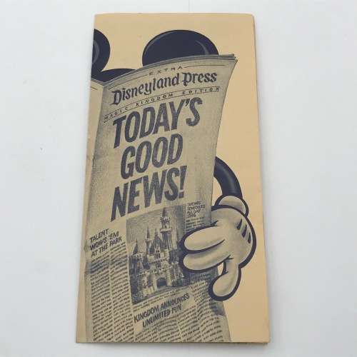 1981 Disneyland program for August 14-20
