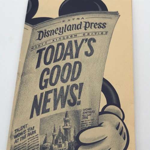 1981 Disneyland program for August 14-20
