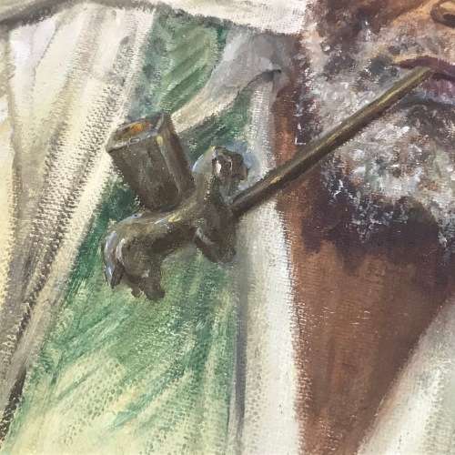 Kent Cottrell oil painting on board - frame 42 x 52,5cm and painting 33,5 x 43,5cm