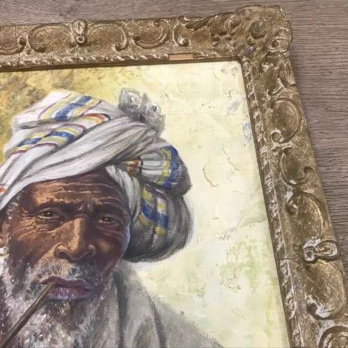 Kent Cottrell oil painting on board - frame 42 x 52,5cm and painting 33,5 x 43,5cm