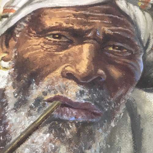 Kent Cottrell oil painting on board - frame 42 x 52,5cm and painting 33,5 x 43,5cm