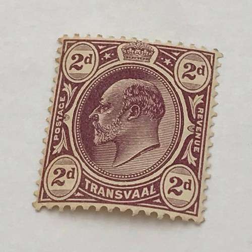 Transvaal 1909 - SACC 281 unmounted mint 2d purple stamp