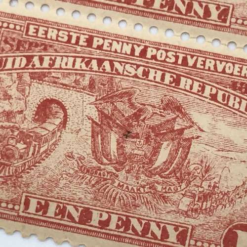 ZAR SACC 222 unmounted mint block of 24 stamps
