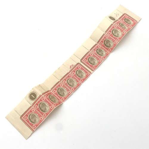 Transvaal SACC 267 - top strip of 12 stamps - unmounted mint