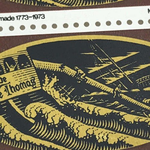 SACC 346 - Rescue by Wolraad Woltemade block of 6 x 15c stamps with downward shift of black printing