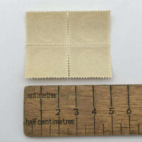 ZAR - SACC 178 -  Half Penny  unmounted mint stamps - block of 4