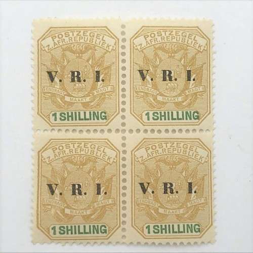 ZAR - 1900 unmounted mint SACC 239 block of 4 stamps