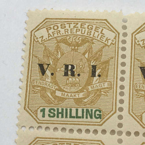 ZAR - 1900 unmounted mint SACC 239 block of 4 stamps