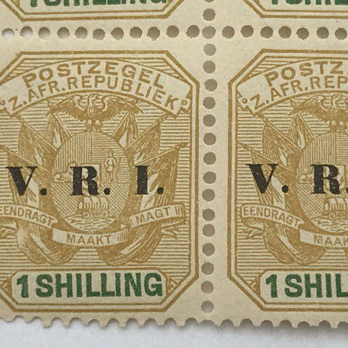 ZAR - 1900 unmounted mint SACC 239 block of 4 stamps