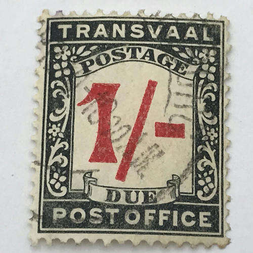 ZAR - SACC 1 to 7 Postage due used stamps - full set