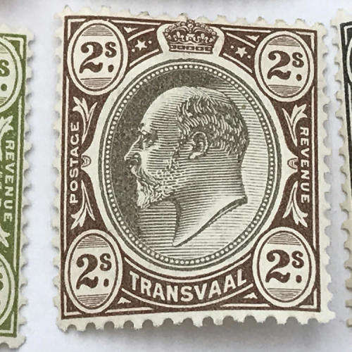 Transvaal SACC 250-254 plus SACC  256-259 mounted mint stamps