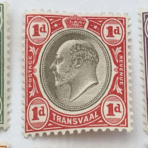 Transvaal SACC 250-254 plus SACC  256-259 mounted mint stamps