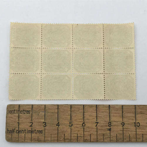 ZAR - SACC 229 Block of 12 unmounted mint 6 Pence stamps