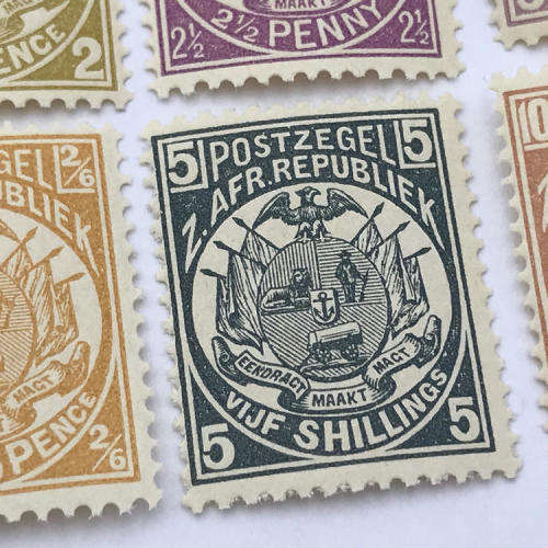 ZAR - SACC 178 to 189 set of 12 unmounted mint stamps