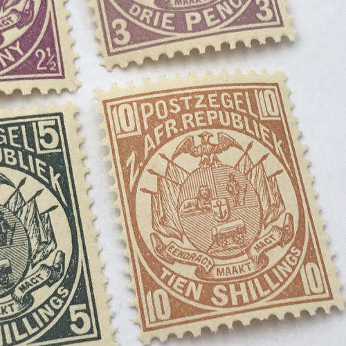ZAR - SACC 178 to 189 set of 12 unmounted mint stamps