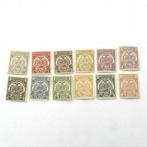 ZAR - SACC 178 to 189 set of 12 unmounted mint stamps