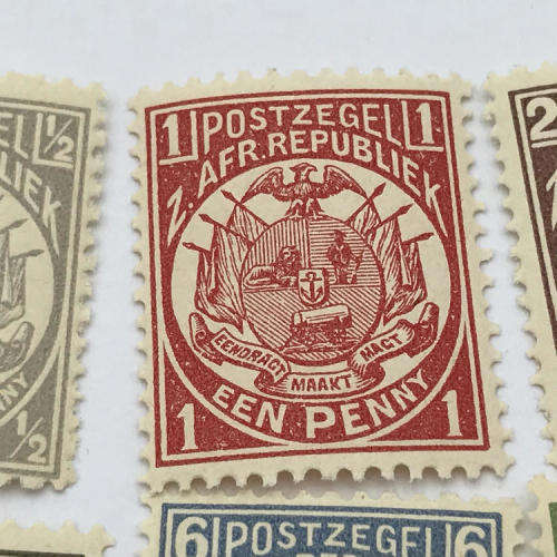 ZAR - SACC 178 to 189 set of 12 unmounted mint stamps
