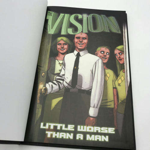 Marvel #116 - The Vision, Little worse than a man graphic novel