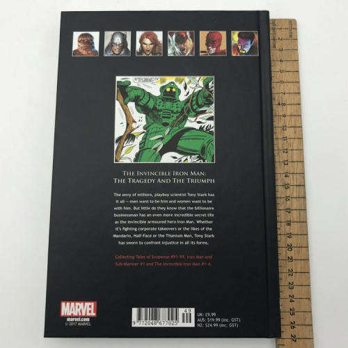 Marvel #7 - The Invincible Iron Man, The tragedy and the triumph graphic novel