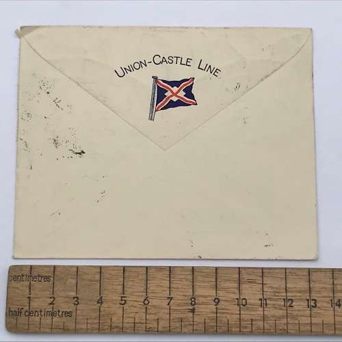Southern Rhodesia Coronation of George 6 SACC 38-41 first day cover Union Castle Line envelope