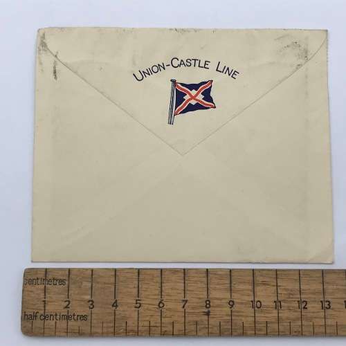 Southern Rhodesia Coronation of George 6 SACC 38-41 first day cover Union Castle Line envelope